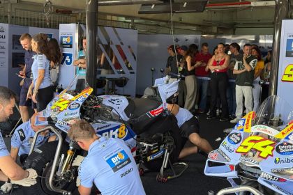 MotoGP Valencia, MotoGP VIP Village paddock visit, exclusivity, Premier Apex