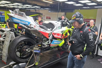 motogp malaysia - team experience - seeping circuit - paddock guest